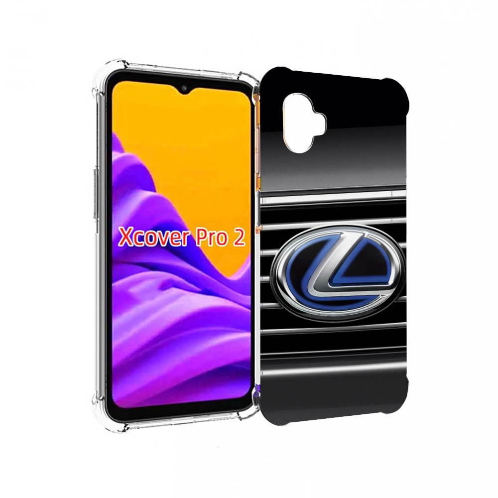 

Чехол MyPads lexus-2 для Samsung Galaxy Xcover Pro 2, Прозрачный, Tocco