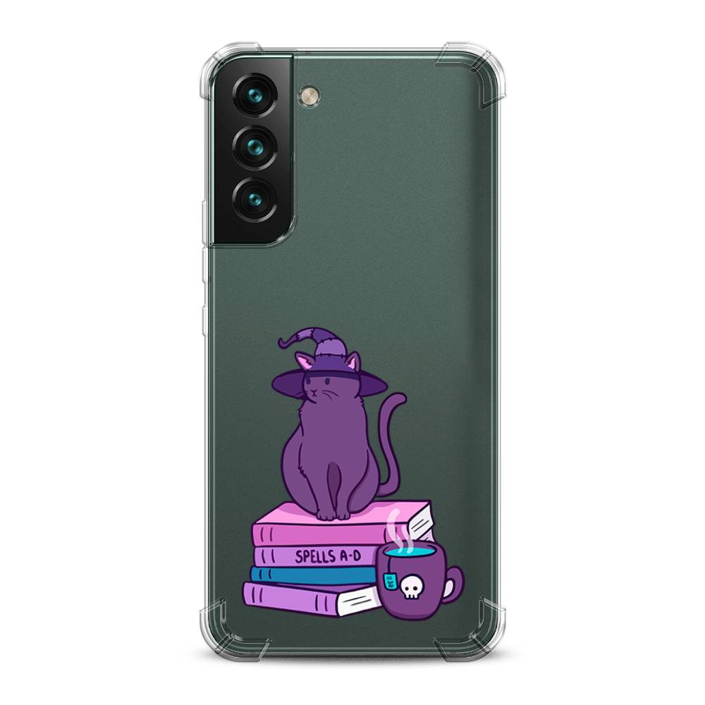 фото Противоударный силиконовый чехол "magic cat" на samsung galaxy s22 awog