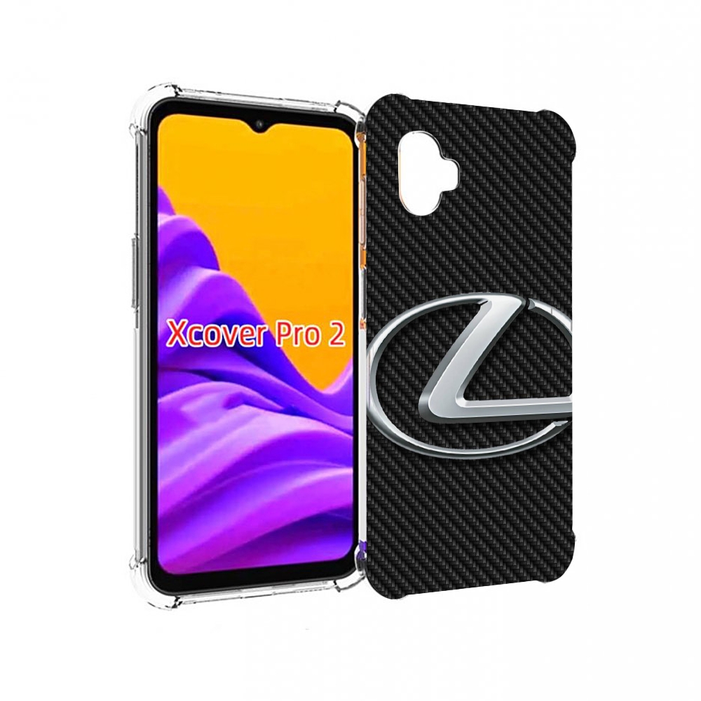 

Чехол MyPads lexus 3 для Samsung Galaxy Xcover Pro 2, Прозрачный, Tocco