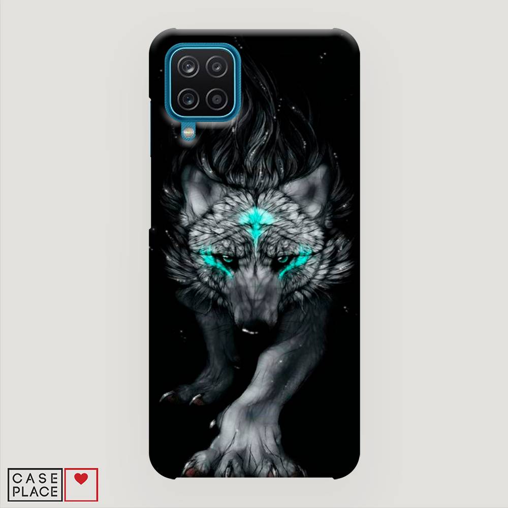

Пластиковый чехол "Волшебный волк" на Samsung Galaxy A12, 2101620-1