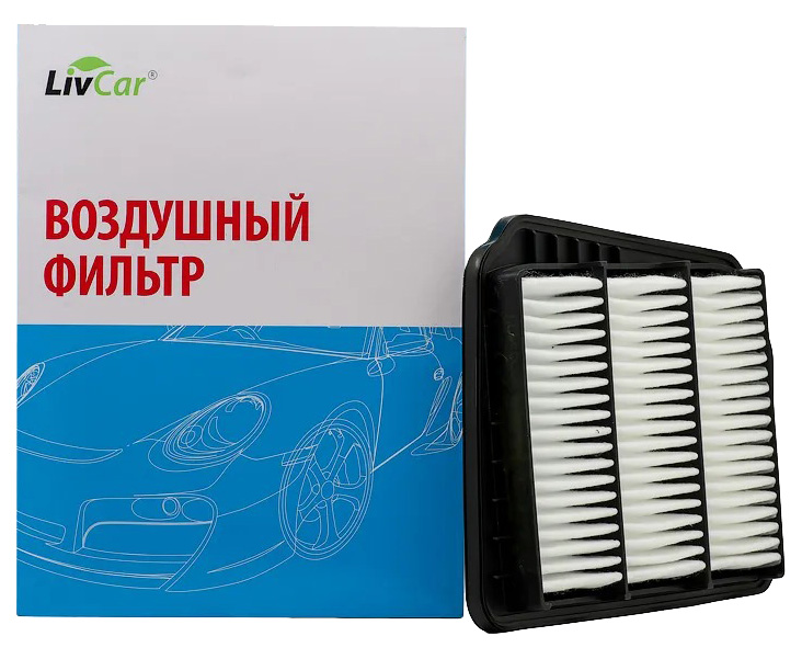 фото Фильтр воздушный livcar lcc0003028a оем 96553450 chevrolet пластик livcar арт. lcc0003028