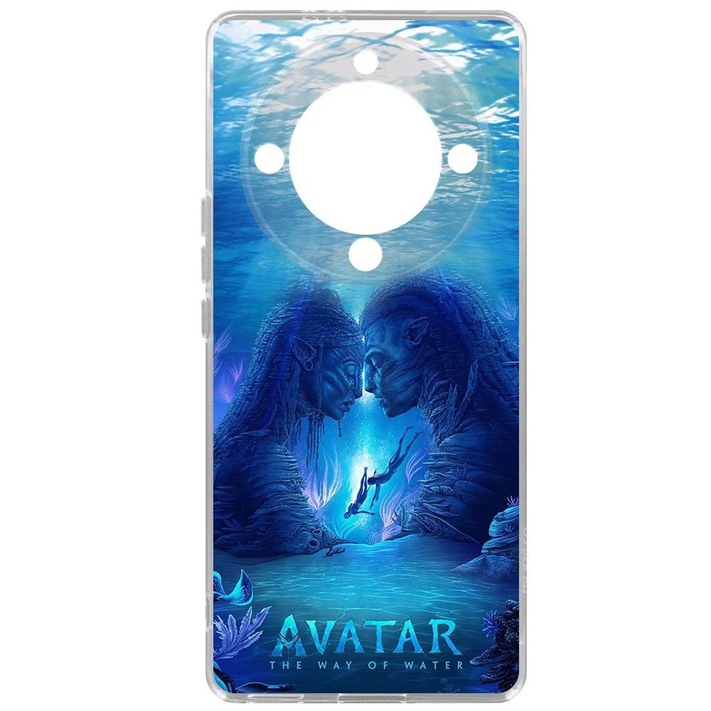 

Чехол-накладка Krutoff Clear Case Аватар - Рифы для Honor Magic 5 Lite, Прозрачный