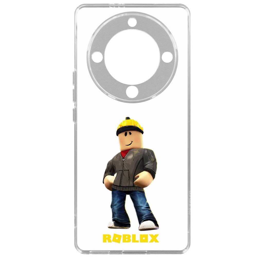 

Чехол-накладка Krutoff Clear Case Roblox-Строитель для Honor Magic 5 Lite, Прозрачный