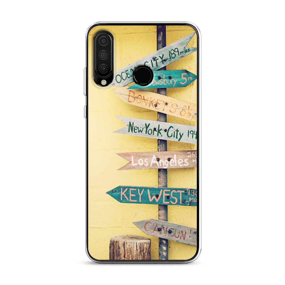 фото Чехол awog "нулевой километр" для huawei p30 lite