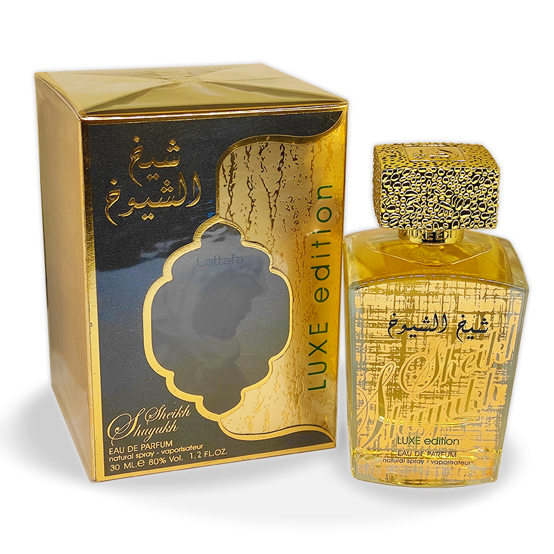 Арабская парфюмерная вода Lattafa Perfumes Sheikh Shuyukh Luxe Шейх Шуйюх Люкс 30мл