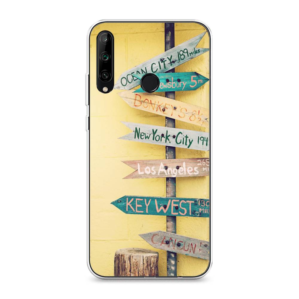 

Чехол Awog на Honor 9C "Нулевой километр", Желтый, 612550-4