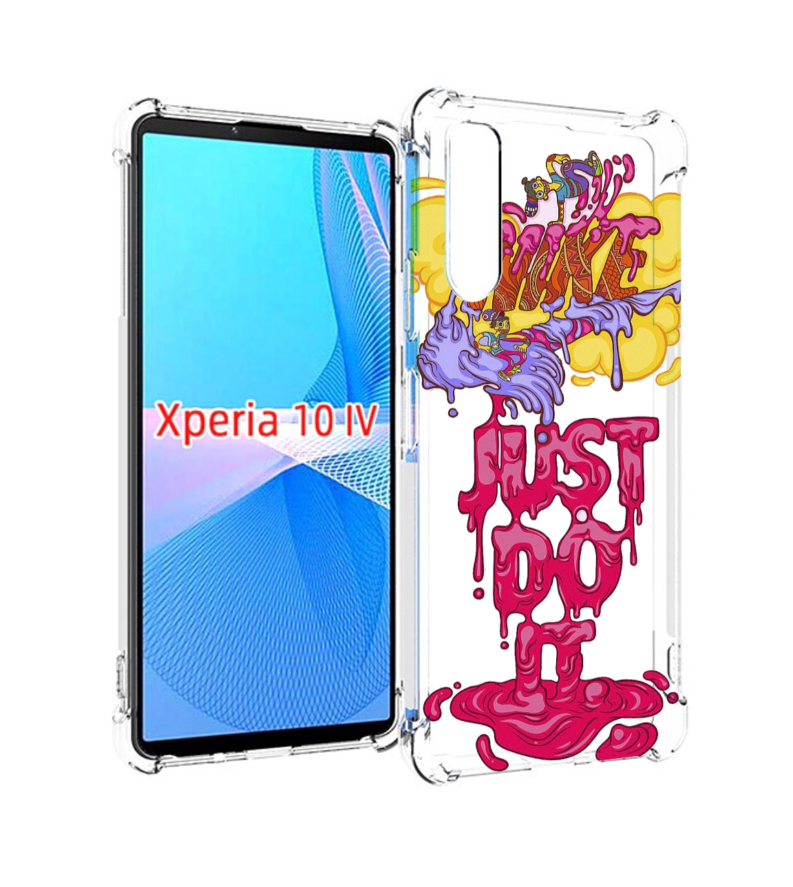 

Чехол MyPads вкусный найк для Sony Xperia 10 IV (10-4), Прозрачный, Tocco