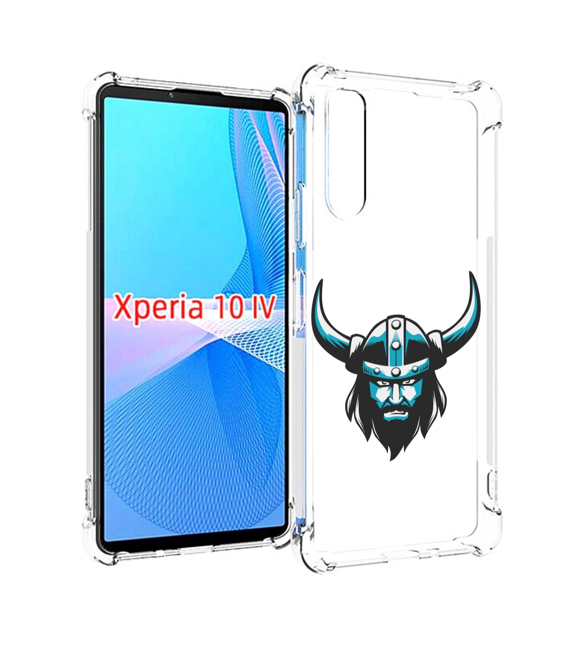 

Чехол MyPads викинг для Sony Xperia 10 IV (10-4), Прозрачный, Tocco