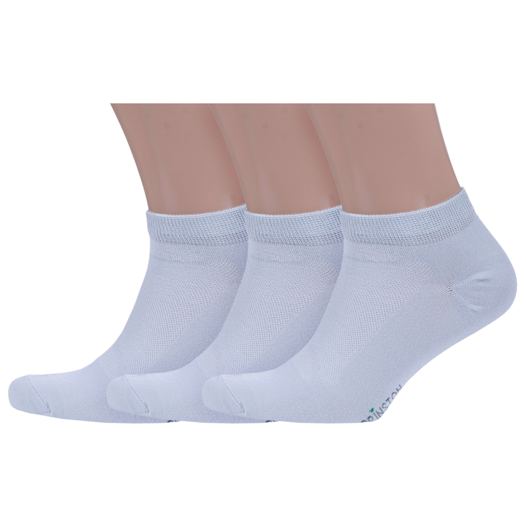 

Комплект носков унисекс Grinston socks 3-15D33 серых 23-25, 3-15D33