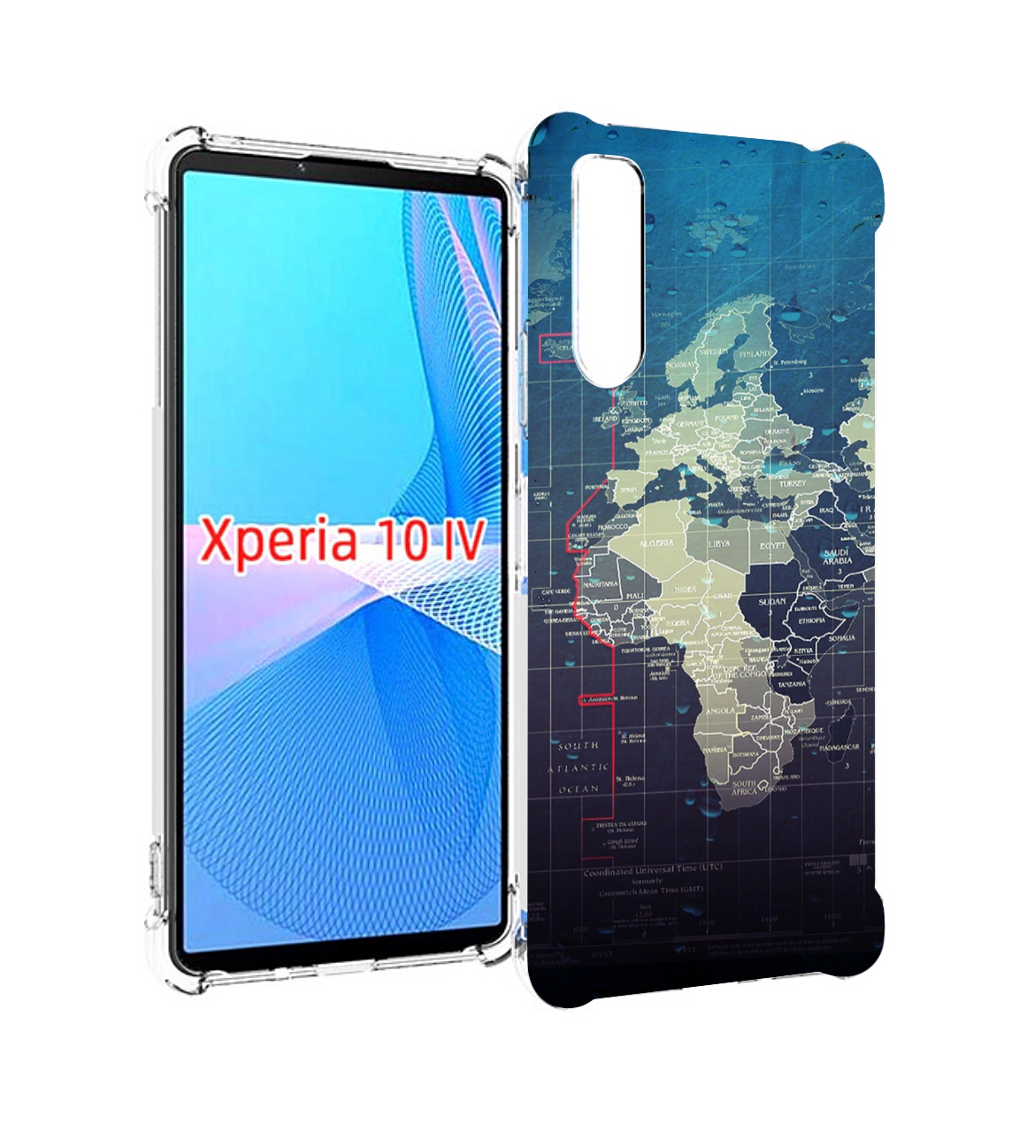 

Чехол MyPads бункер-анклава для Sony Xperia 10 IV (10-4), Прозрачный, Tocco