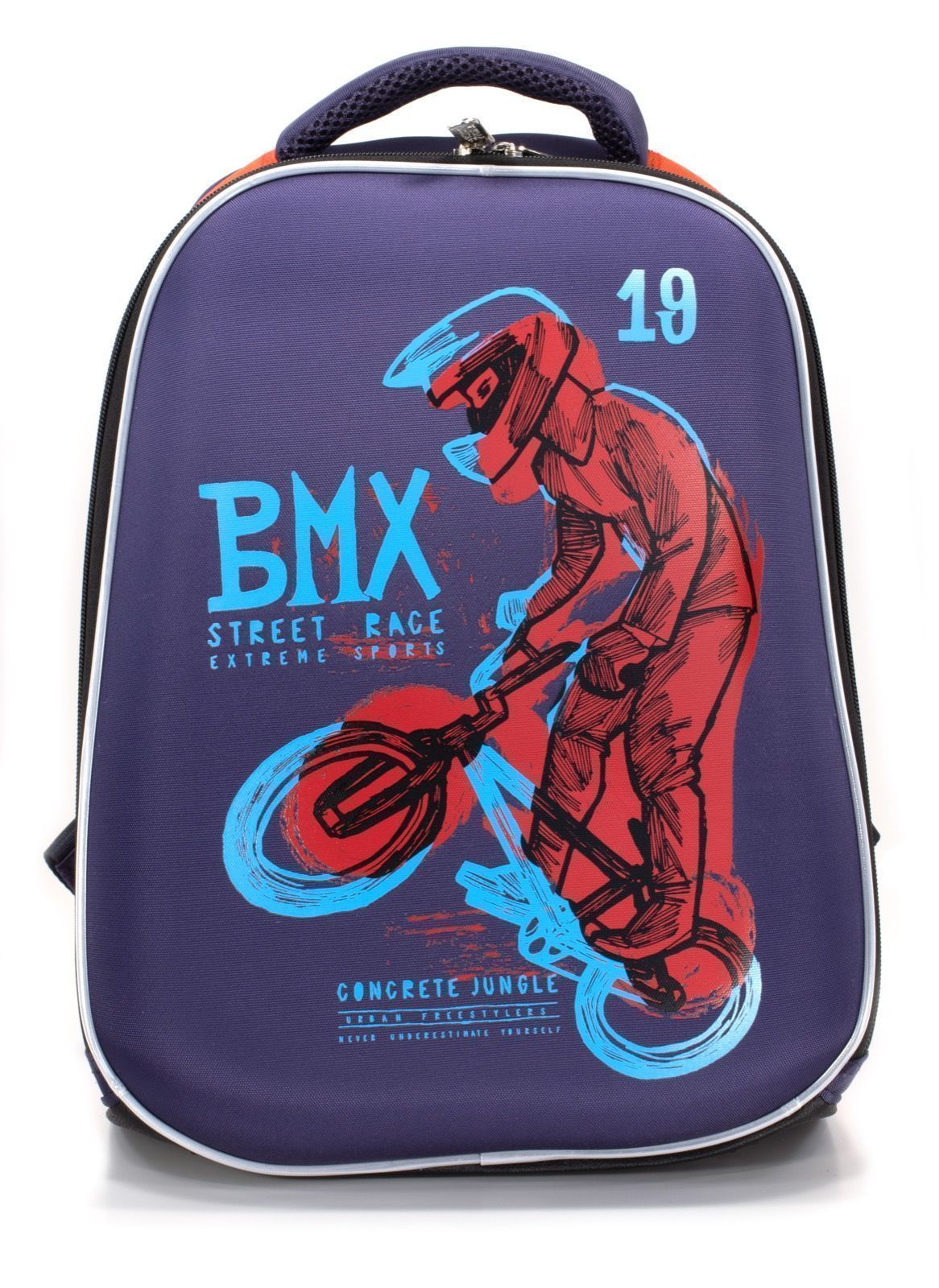 фото Рюкзак школьный schoolф ergonomic 1. bmx racing schoolформат