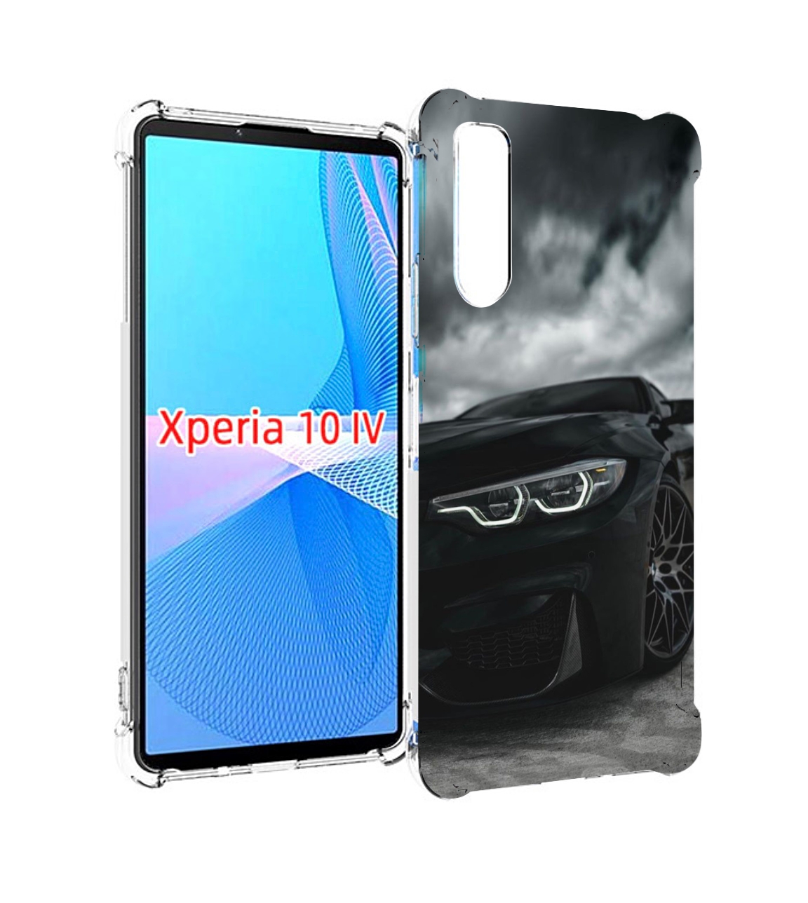 

Чехол MyPads бмв М3 мужской для Sony Xperia 10 IV (10-4), Прозрачный, Tocco