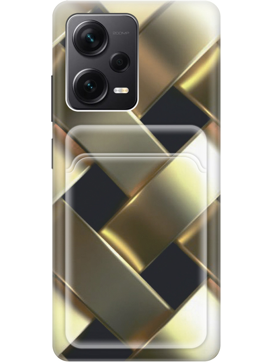 

Чехол на Xiaomi Redmi Note 12 Pro / Note 12 Pro+ / Note 12 Explorer Edition (365238), Золотистый;черный, 20012022