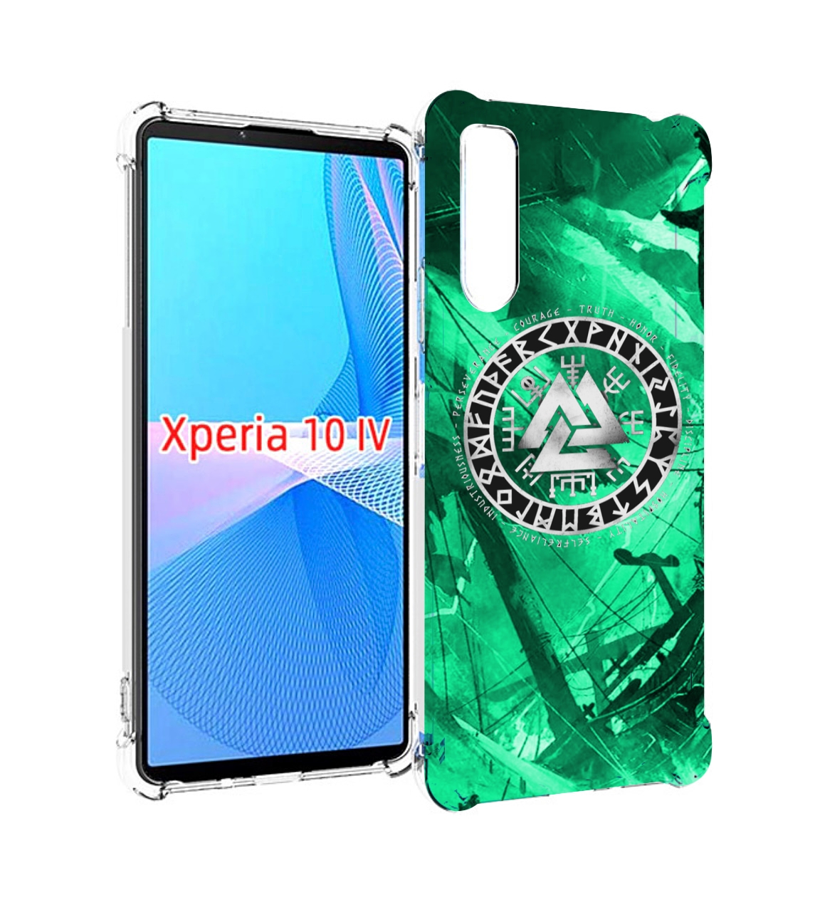 

Чехол MyPads ассасин-крид-2020-рагнарек мужской для Sony Xperia 10 IV (10-4), Прозрачный, Tocco