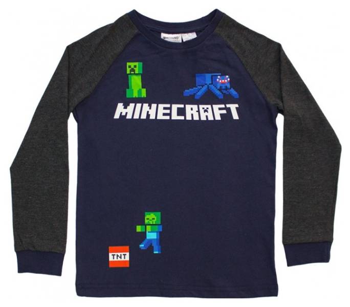 

Свитшот детский Minecraft Hostile Mobs TM11446 синий р.32, Hostile Mobs