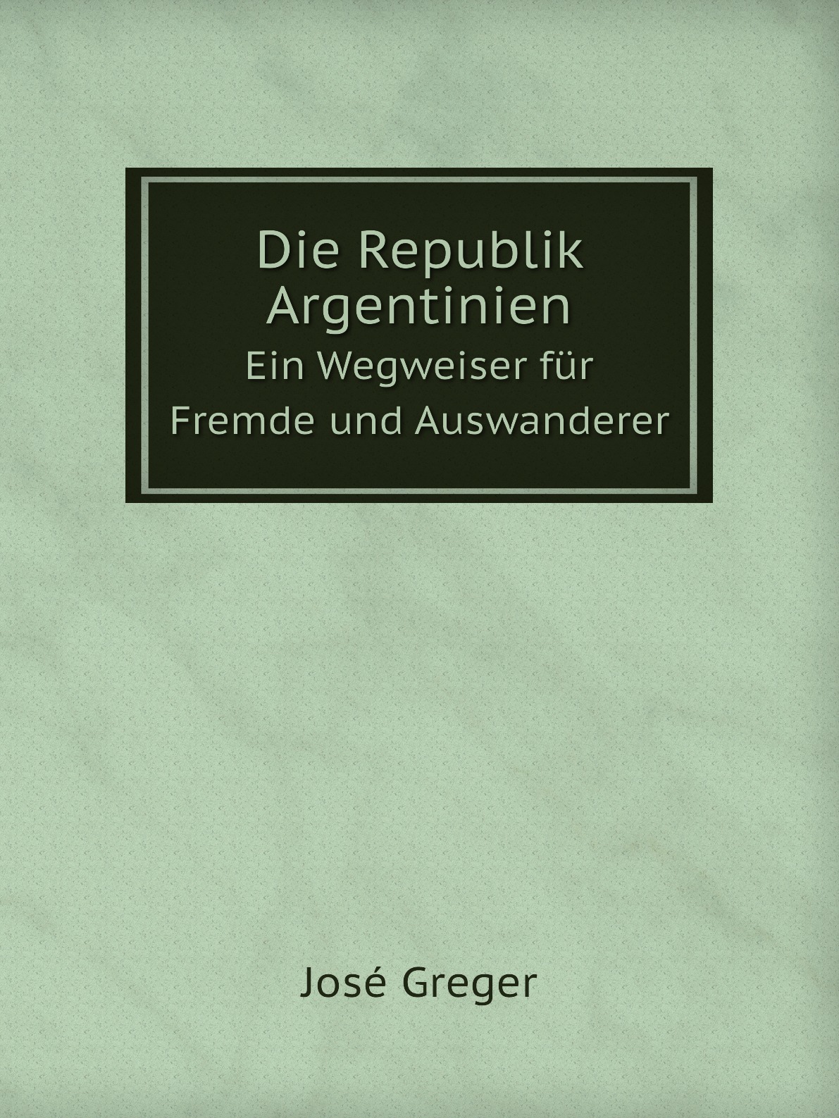 

Die Republik Argentinien