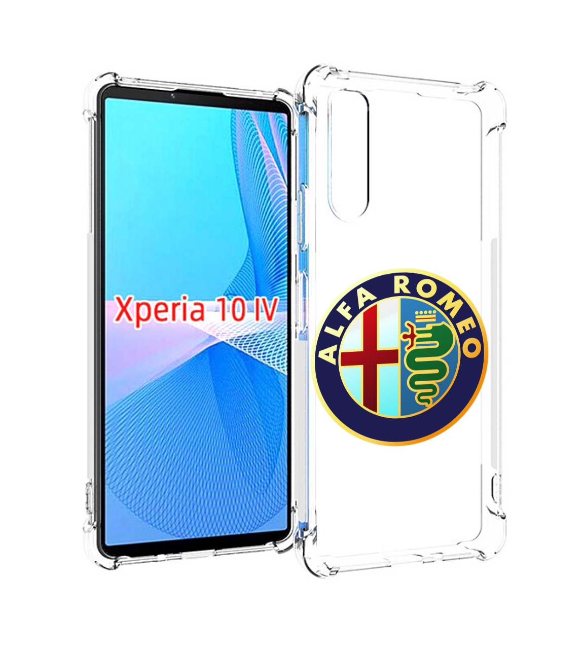 

Чехол MyPads альфа-ромео-2 мужской для Sony Xperia 10 IV (10-4), Прозрачный, Tocco