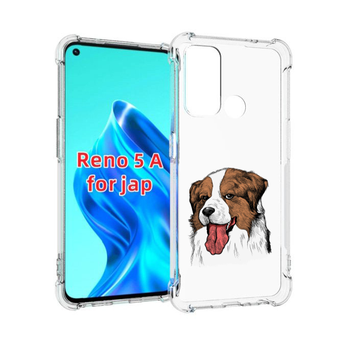

Чехол MyPads бетховен для Oppo Reno 5A, Прозрачный, Tocco