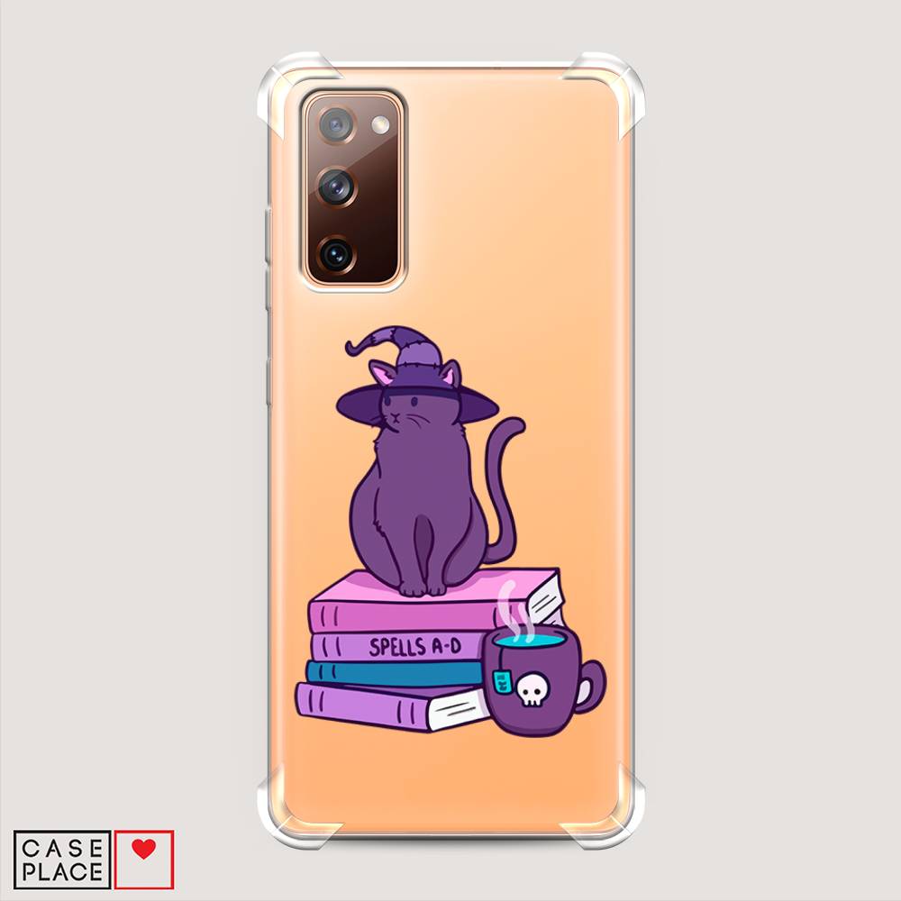 фото Противоударный силиконовый чехол "magic cat" на samsung galaxy s20 fe awog