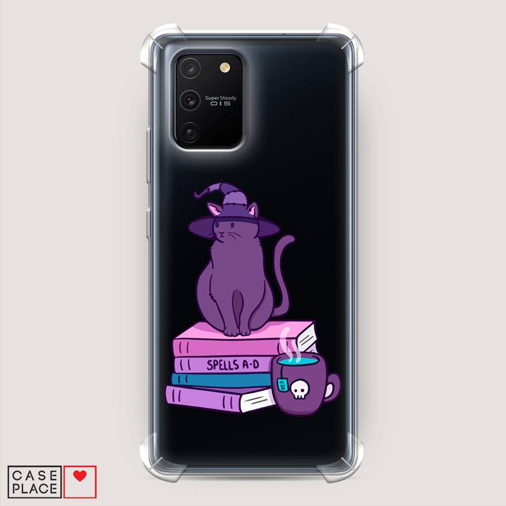 фото Противоударный силиконовый чехол "magic cat" на samsung galaxy s10 lite awog