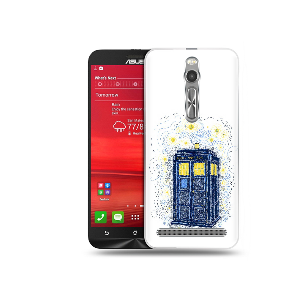 Чехол MyPads Tocco для Asus Zenfone 2 (ZE550ML) будка рисунок (PT11329.657.249)