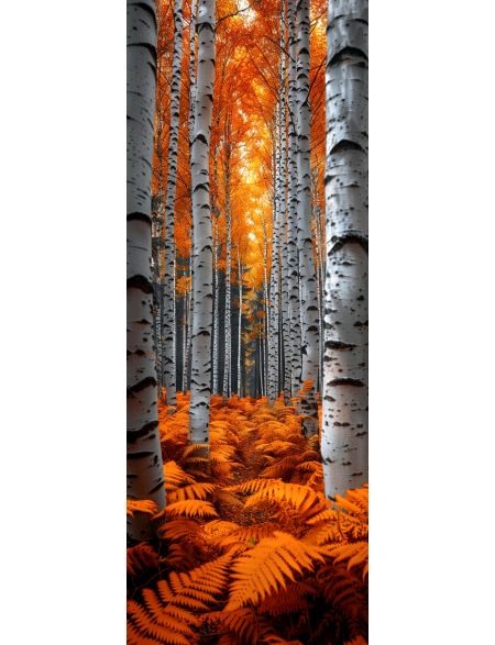 

Алмазная мозаика без подрамника Березовая роща, 70x24 см, 50 цветов, 86884, НА-063