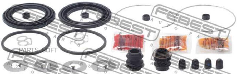 

FEBECT 0175GSE25F 0175-GSE25F_рем. к-кт торм.суппорта!\ Toyota Auris/Corolla 06>