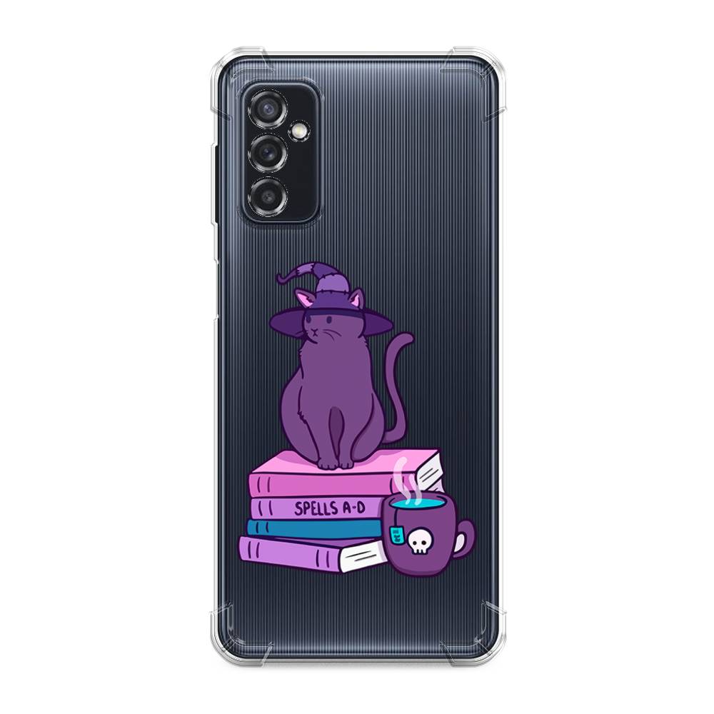 фото Противоударный силиконовый чехол "magic cat" на samsung galaxy m52 awog