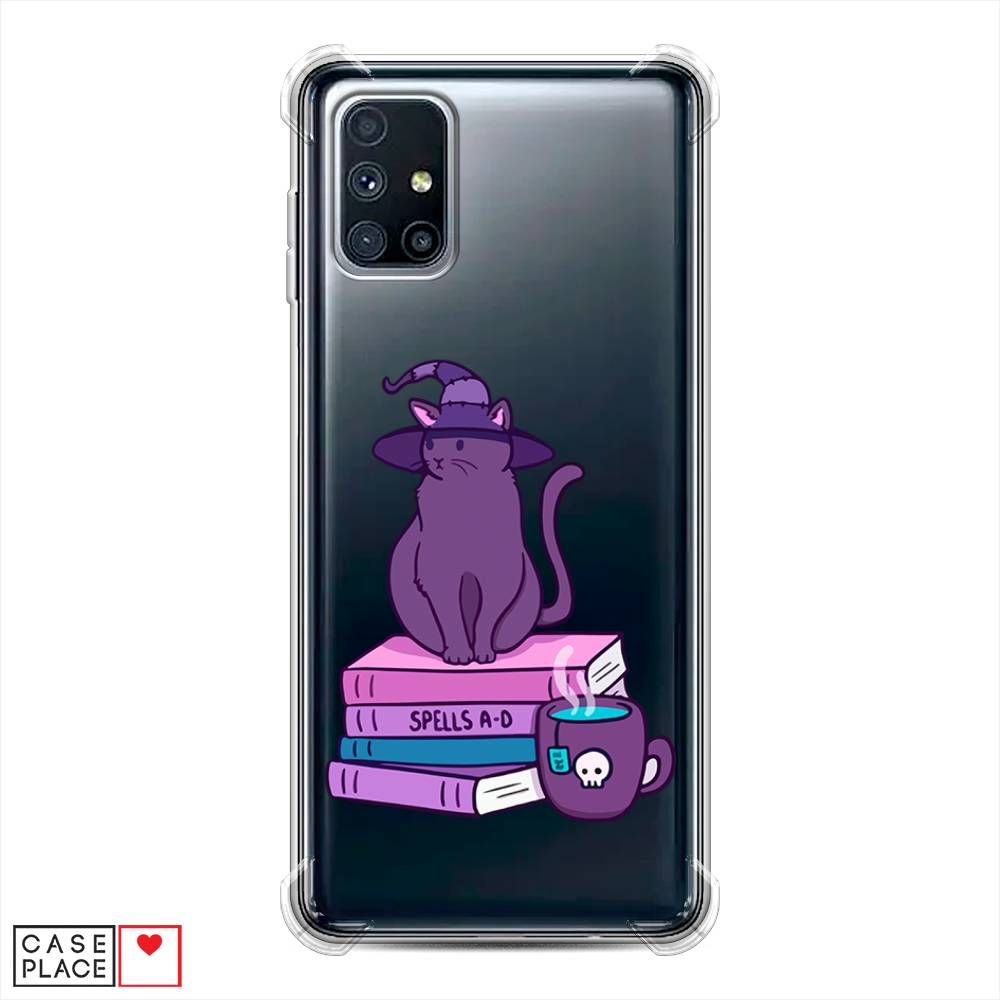 фото Противоударный силиконовый чехол "magic cat" на samsung galaxy m51 awog