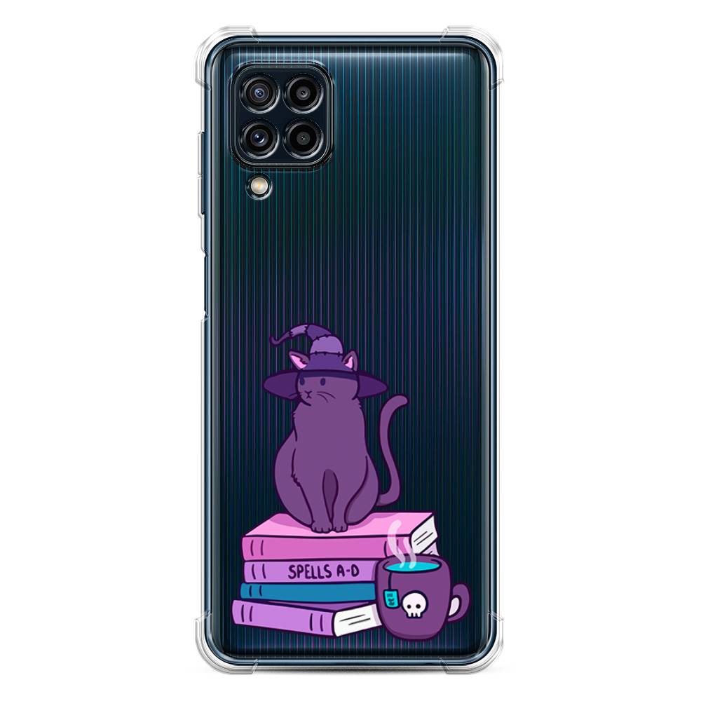 фото Противоударный силиконовый чехол "magic cat" на samsung galaxy m32 awog