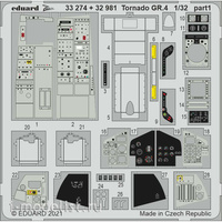 

32981 Eduard 1/32 Фототравление для Tornado GR.4 интерьер, 32981