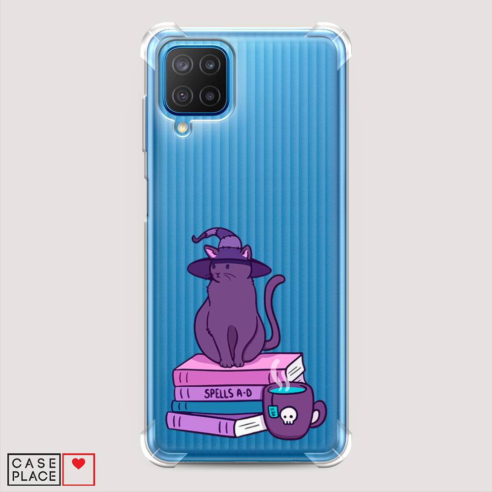 фото Противоударный силиконовый чехол "magic cat" на samsung galaxy m12 awog