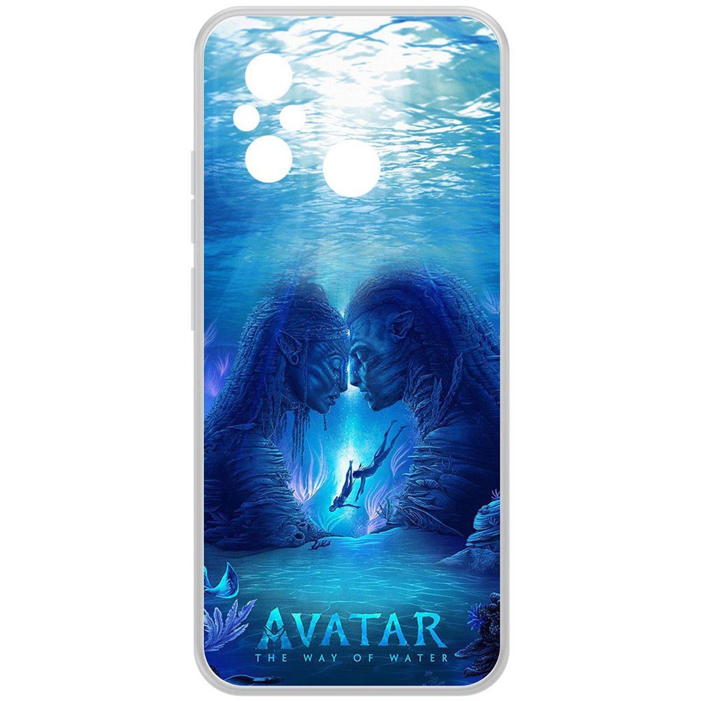 

Чехол-накладка Krutoff Clear Case Аватар - Рифы для Xiaomi Redmi 12C, Прозрачный