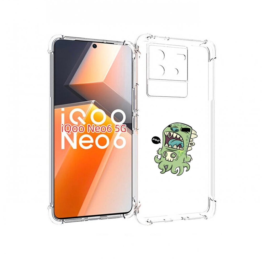 

Чехол MyPads crop для Vivo iQoo Neo 6 5G, Прозрачный, Tocco