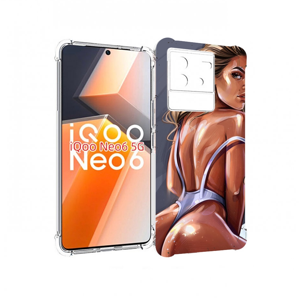 

Чехол MyPads craigos-art для Vivo iQoo Neo 6 5G, Прозрачный, Tocco