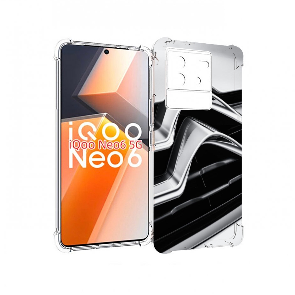 

Чехол MyPads citroen мужской для Vivo iQoo Neo 6 5G, Прозрачный, Tocco
