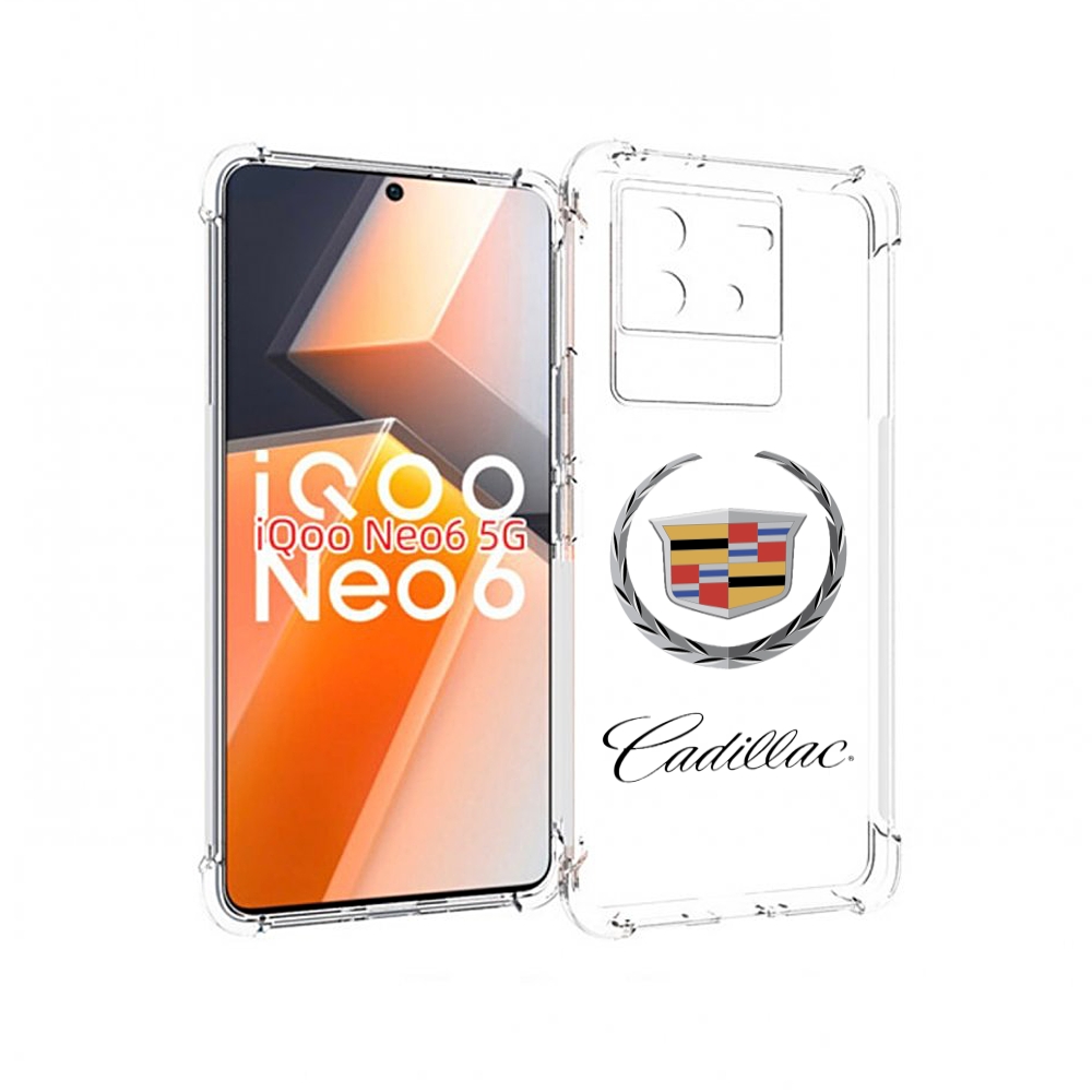 

Чехол MyPads cadillac-4 мужской для Vivo iQoo Neo 6 5G, Прозрачный, Tocco