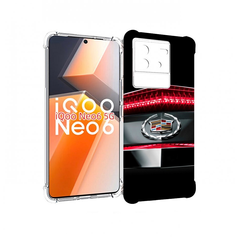 

Чехол MyPads cadillac-1 мусжкой для Vivo iQoo Neo 6 5G, Прозрачный, Tocco