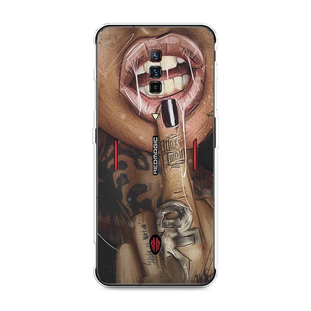 

Чехол Awog на ZTE Nubia Red Magic 6 / ЗТЕ Нубиа Ред Мэджик 6 "Девушка с татуировками", Разноцветный, 135150-9