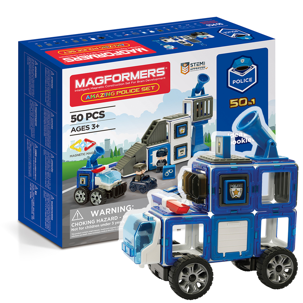 фото Конструктор магнитный magformers amazing police set