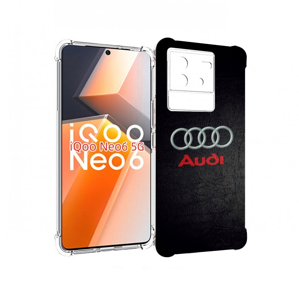 

Чехол MyPads audi 6 мужской для Vivo iQoo Neo 6 5G, Прозрачный, Tocco