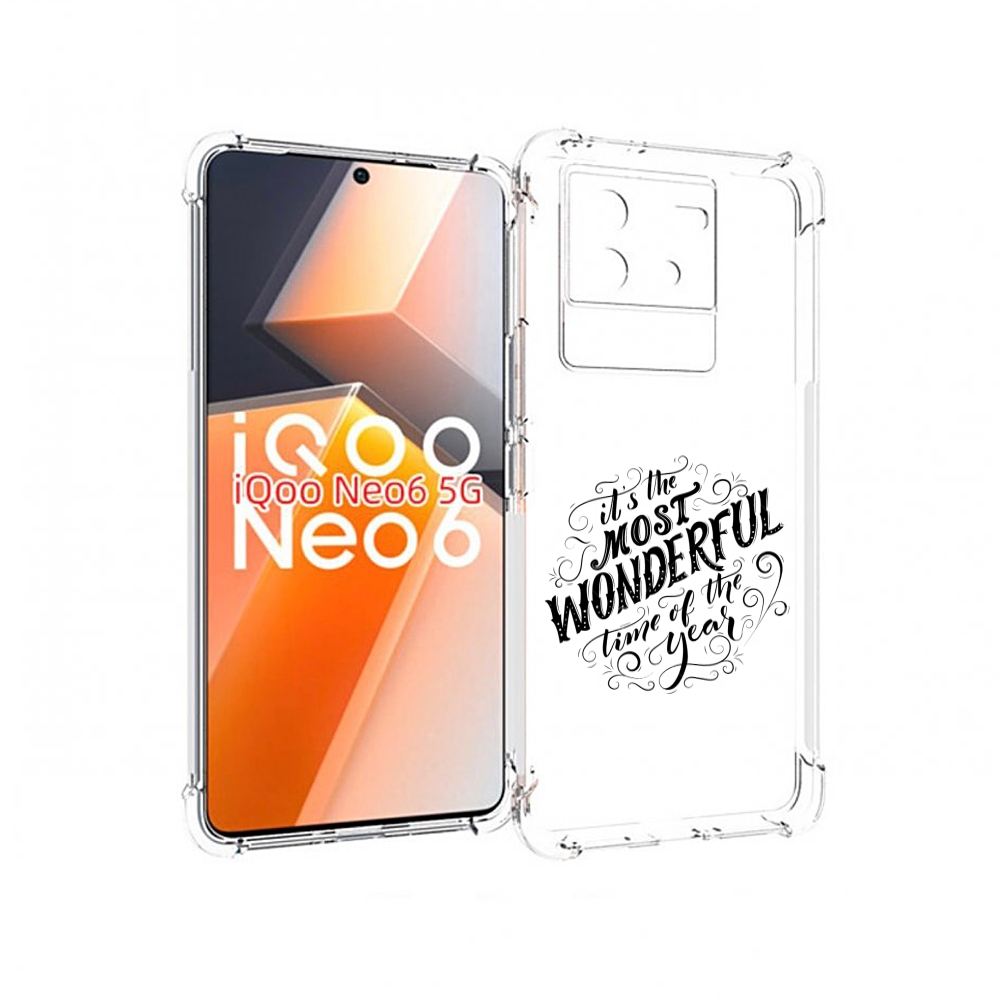 

Чехол MyPads Wonderful для Vivo iQoo Neo 6 5G, Прозрачный, Tocco