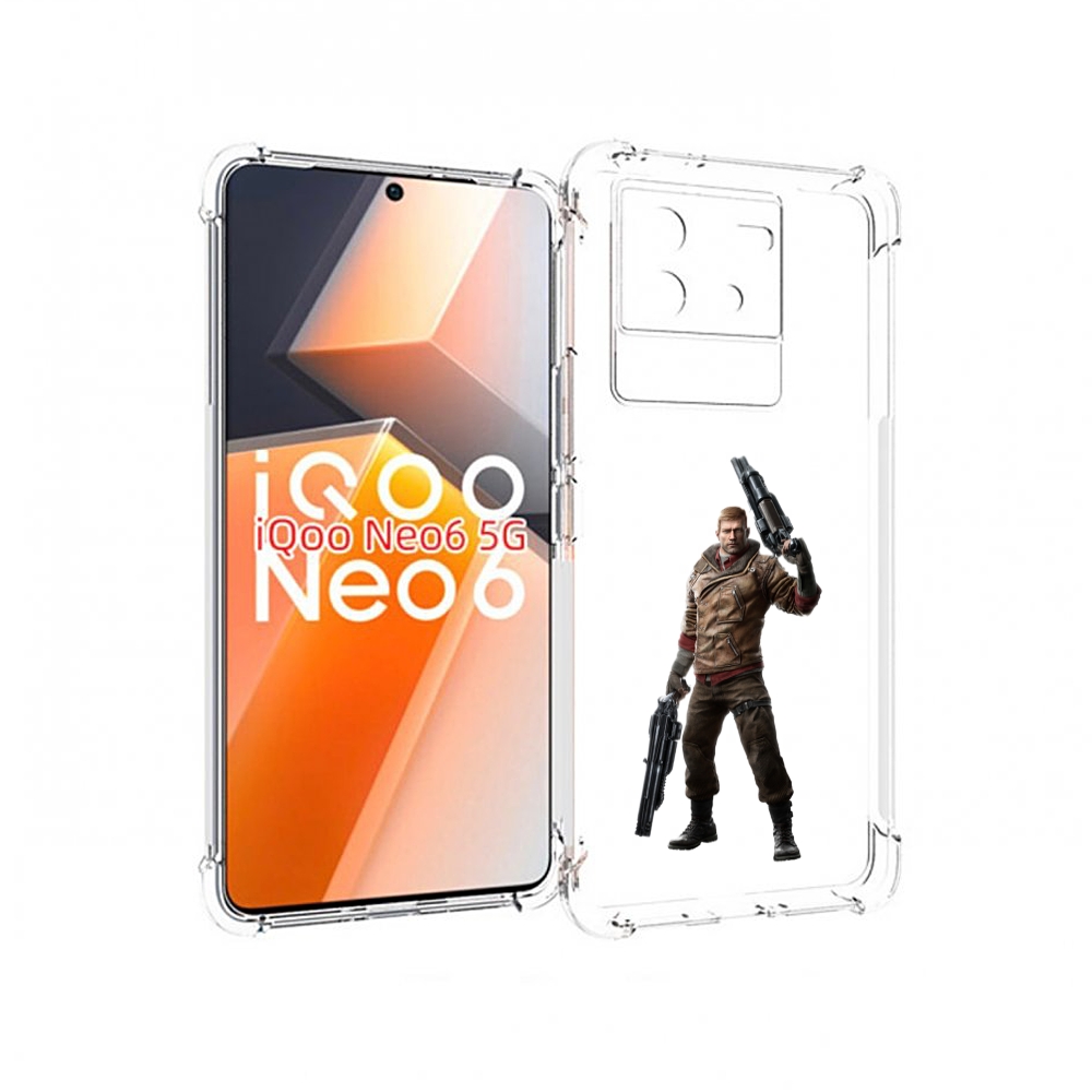 

Чехол MyPads Wolfenstein для Vivo iQoo Neo 6 5G, Прозрачный, Tocco
