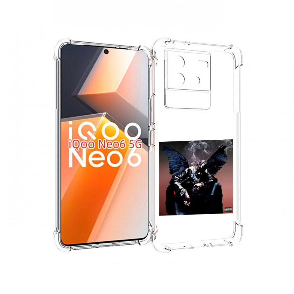 

Чехол MyPads Travis Scott - Birds In The Trap Sing McKnight для Vivo iQoo Neo 6 5G, Прозрачный, Tocco