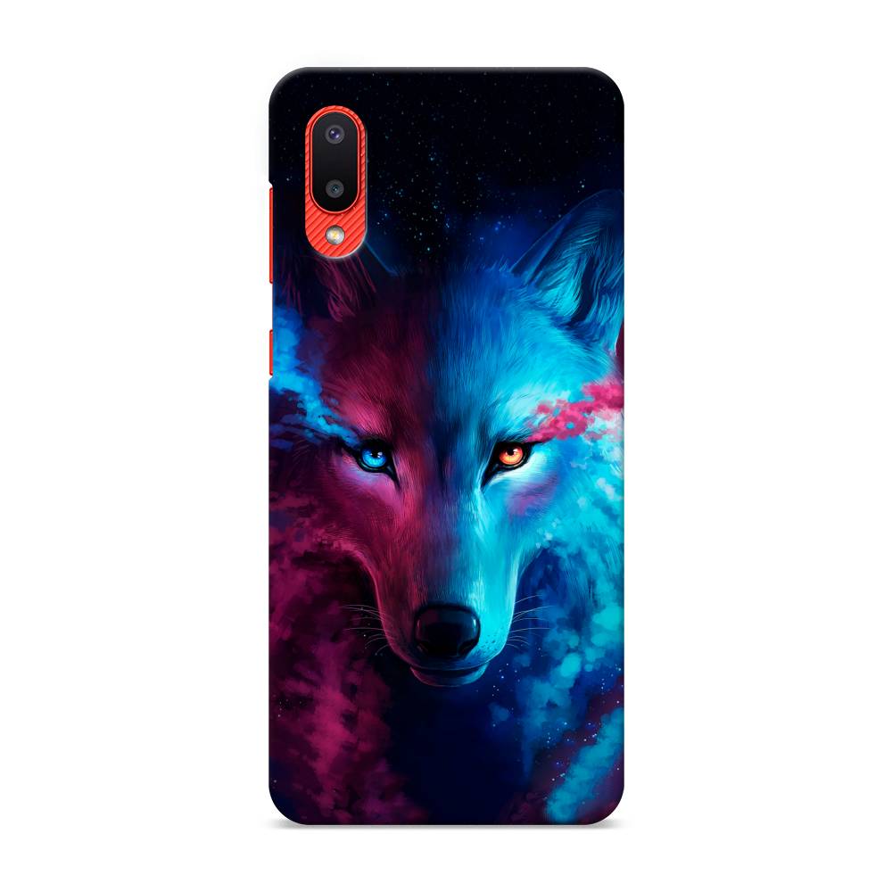 

Пластиковый чехол "Волшебный волк" на Samsung Galaxy A02, 2102520-1