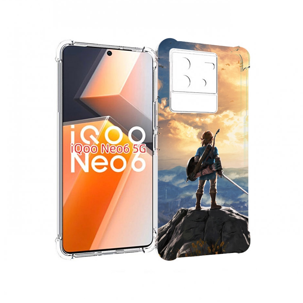 

Чехол MyPads The Legend of Zelda для Vivo iQoo Neo 6 5G, Прозрачный, Tocco