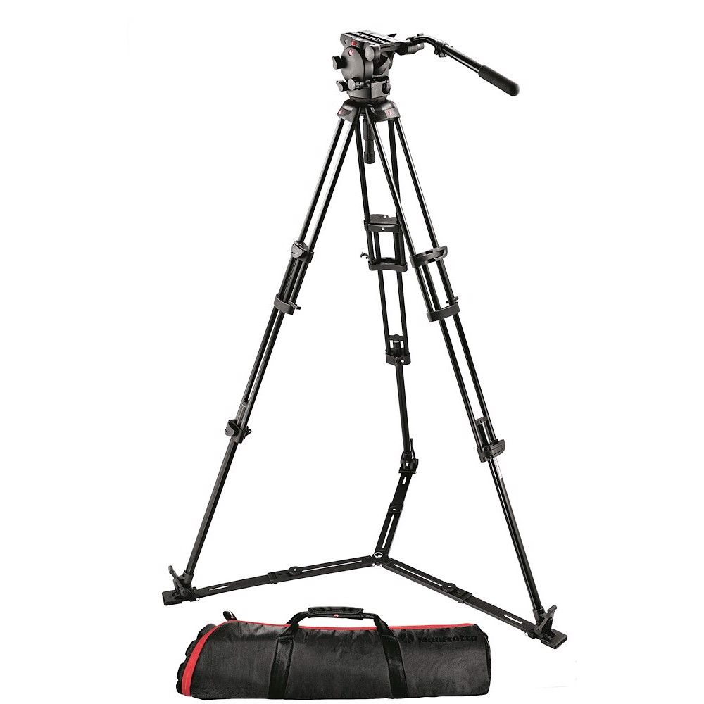 Видеокомплект Manfrotto 526,545GBK-1 (штатив+головка+сумка)