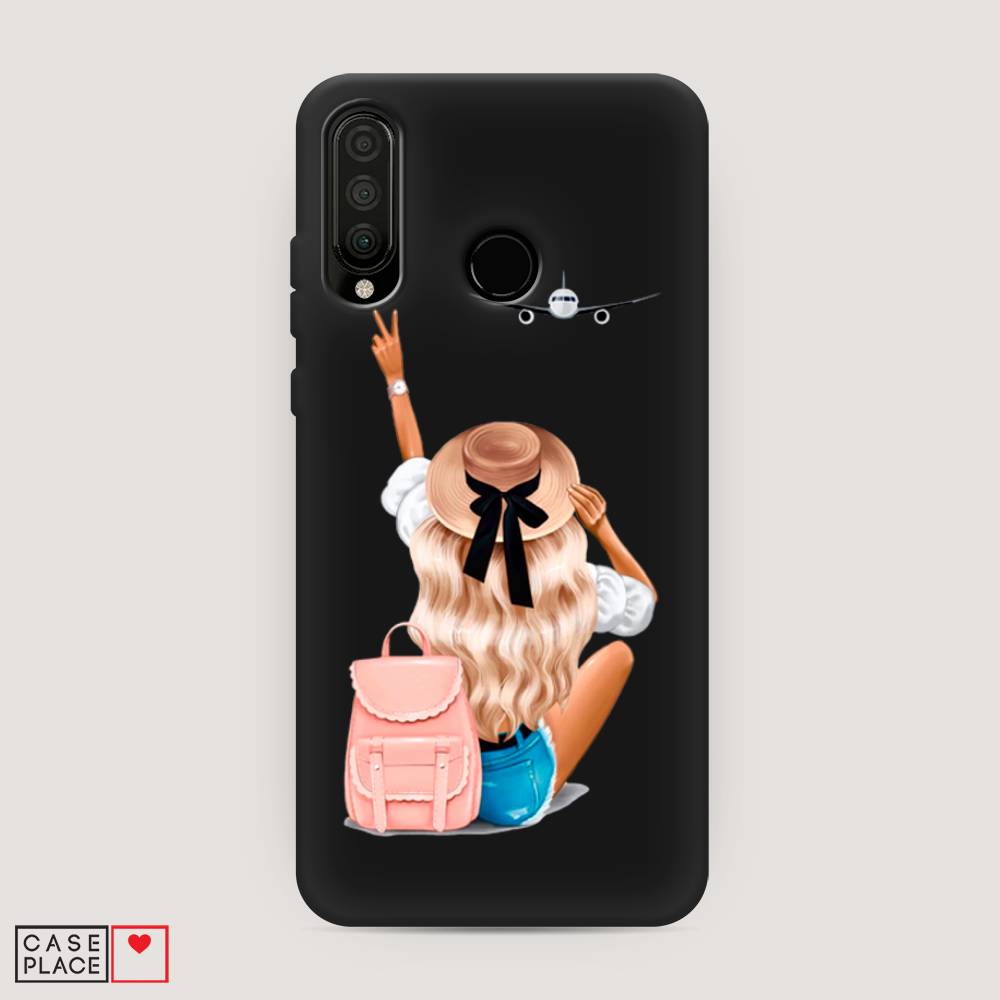 фото Чехол awog "автостопом самолетом" для huawei p30 lite