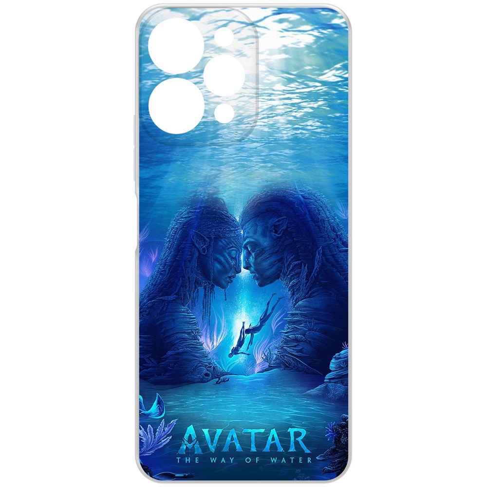 

Чехол-накладка Krutoff Clear Case Аватар - Рифы для Xiaomi Redmi 12, Прозрачный