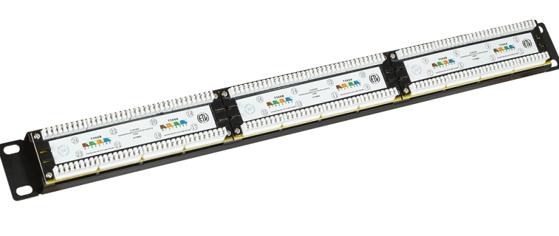 

LANMASTER 24 порта с индикаторами, UTP, кат.5E, 1U, LAN-PPi24U5E